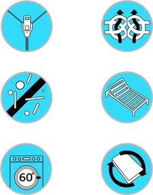 vidaXL Κρεβάτι ημέρας με στρώμα Καστανό και Λευκό 90 x 200 cm