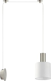 Απλίκα Τοίχου Homelighting 77-8796 Nickel/White