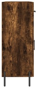 vidaXL Ντουλάπι Καπνιστή Δρυς 69,5 x 34 x 90 εκ. Επεξεργασμένο Ξύλο