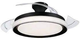 Ανεμιστήρας Με Φωτιστικό Οροφής Bliss 35+28W Philips-929004081701-Μαύρο 929004081701