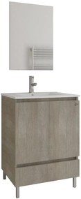 Bathroom Set DELTA 60 SLIM Μπέζ Ανοιχτό