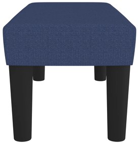 vidaXL Πάγκος Μπλε 70 x 30 x 30 εκ. Υφασμάτινος