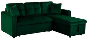 ΚΑΝΑΠΕΣ ΓΩΝΙΑ ΚΡΕΒΑΤΙ WAYNE 224x147x85Υεκ. HM3028.13 ΒΕΛΟΥΔΟ ΚΥΠΑΡΙΣΣΙ