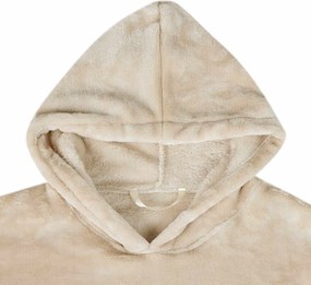 vidaXL Φούτερ-κουβέρτα Μπεζ l Φανέλα