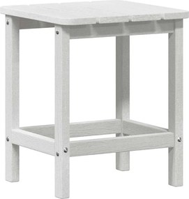 vidaXL Τραπεζάκι Πλευράς Λευκό 38 x 38 x 46 εκ. Πολυαιθυλένιο