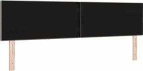 vidaXL LED κεφαλάρι με LED ταινίες φωτός Taupe 180 cm ύφασμα