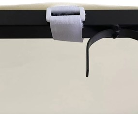 vidaXL Τέντα Κρεμ 2 x 2,3 μ. 180 γρ./μ² από Ύφασμα και Ατσάλι