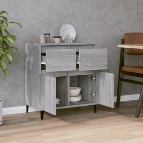 vidaXL Ντουλάπι Γκρι Sonoma 60x35x70 εκ. από Επεξεργασμένο Ξύλο