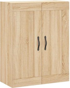 vidaXL Ντουλάπι Sonoma δρυς 69,5 x 34 x 180 εκ. από Επεξεργασμένο Ξύλο