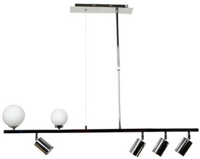 Κρεμαστό Φωτιστικό Οροφής 6191 μεταλλικό Inlight-6191-CH-Χρώμιο 6191-CH