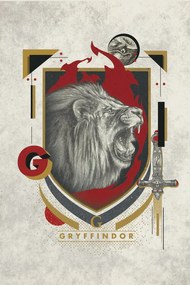 Εικονογράφηση Harry Potter - Gryffindor Crest