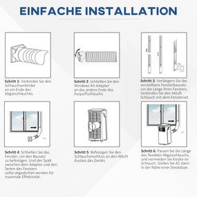 Κινητό κλιματισμό 3 σε 1, με τηλεχειριστήριο, 9K BTU, 24h timer, ABS, λευκό