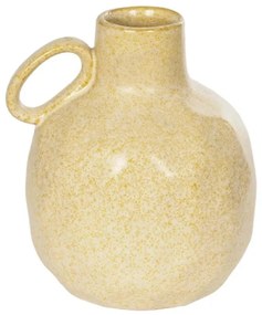 Βάζο Scheelite 21507 Φ15x17cm Beige GloboStar Κεραμικό
