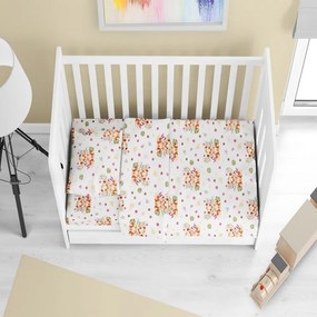 Σεντόνι Βρεφικό Lion Cub 530 Beige DimCol Λίκνου 80x110cm 100% Βαμβάκι