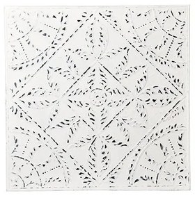 ΔΙΑΚΟΣΜΗΤΙΚΟ ΤΟΙΧΟΥ MΕΤΑΛΛΙΚΟ ΛΕΥΚΟ 90X4X90ΕΚ