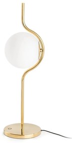 Επιτραπέζιο Φωτιστικό Le Vita 29692D Dim LED 6W 2700K 570Lm Shiny Gold Faro Barcelona Metal, Glass