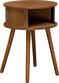 Κομοδίνο Με Ντουλάπι (Φ40x54) A-S Nysos Wood 206052C