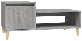 vidaXL Τραπεζάκι Σαλονιού Γκρι Sonoma 100x50x45 εκ. Επεξεργασμένο Ξύλο