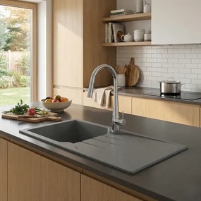 Sanitec Ultra Granite 811 (100x50) - Γρανιτένιος νεροχύτης - Sienna