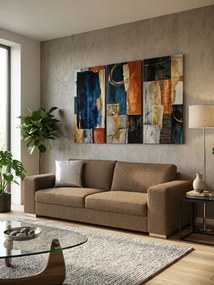 Καναπές Fantasy Διθέσιος-165φ 90β εκ-MInk