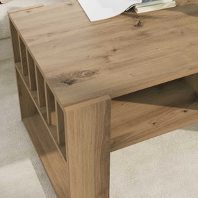 vidaXL Τραπεζάκι σαλονιού Artisan Oak 92 x 49,5 x 45 εκ.