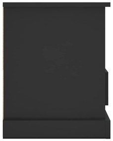 vidaXL Έπιπλο Τηλεόρασης Μαύρο 93x35,5x45 εκ. Επεξεργασμένο Ξύλο