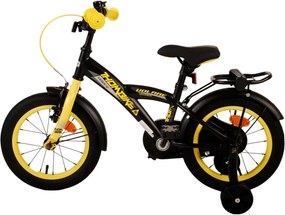 Thombike 14 Inch 22,5 cm Boys Coaster Brake Black/Yellow