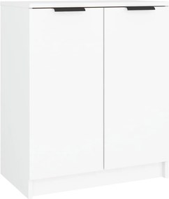 vidaXL Παπουτσοθήκη Λευκή 59 x 35 x 70 εκ. από Επεξεργασμένο Ξύλο
