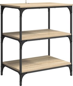 vidaXL Καρότσι Κουζίνας Δρύς Sonoma 60 x 41 x 76 εκ.