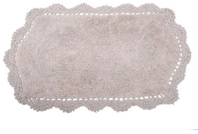 Ταπέτο Μπάνιου Τάνια Ecru Viopros 45x75cm 45x75cm 100% Cotton