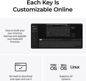 KEYBOARD WRL V1 ULTRA/BLACK V1U-D4 KEYCHRON