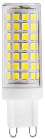 GloboStar 60390 Λάμπα LED G9 4W 584lm 360° AC 220-240V IP20 Φ1.86 x Υ6.3cm Ψυχρό Λευκό 6000K Dimmable - 3 Years Warranty - 60390