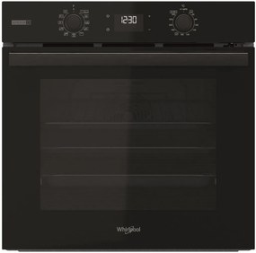 Whirlpool OMSR58RU1SB Φούρνος άνω Πάγκου 71lt χωρίς Εστίες Π59.5εκ. Πυρόλυση Μαύρος