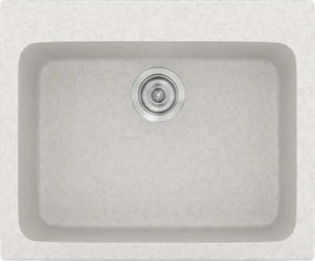 Sanitec Classic 331 (60×50) - Γρανιτένιος νεροχύτης - Metallic ICE