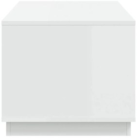 Τραπεζάκι Σαλονιού Λευκό 102 x 50 x 44 εκ. Επεξεργασμένο Ξύλο - Λευκό