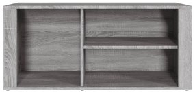 vidaXL Παπουτσοθήκη Γκρι Sonoma 100x35x45 εκ. από Επεξεργασμένο Ξύλο