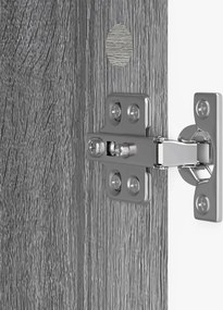 vidaXL Πλαϊνό γραφείο Γκρι Sonoma 89 x 34,5 x 80 εκ Επεξεργασμένο Ξύλο