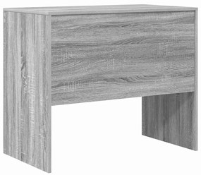 vidaXL Γραφείο Γκρι sonoma 90 x 50 x 76 εκ. Επεξεργασμένο ξύλο
