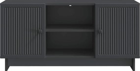 vidaXL Ντουλάπι TV 102 x 34,5 x 50 εκ. Μαύρο Επεξεργασμένο Ξύλο
