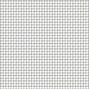 vidaXL Πλέγμα Οθόνης 20 mesh 80 x 2000 cm Ανοξείδωτο Ατσάλι 201 Ασημί