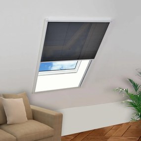 vidaXL Σήτα Παράθυρου Πλισέ 80 x 160 εκ.