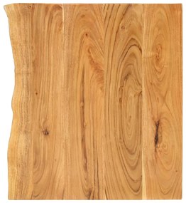 vidaXL Πάγκος Μπάνιου 58x52x3,8 εκ. από Μασίφ Ξύλο Ακακίας