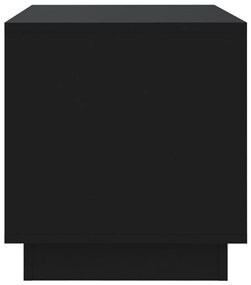 Έπιπλο Τηλεόρασης Μαύρο 70 x 41 x 44 εκ. από Μοριοσανίδα - Μαύρο