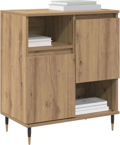 vidaXL Παραδοσιακά Πλευρικά Έπιπλα 3 pcs Artisan Oak