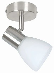Φωτιστικό Οροφής-Σποτ 9064-1 12x9cm 1xE14 Nickel Inlight
