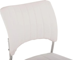 ΚΑΡΕΚΛΑ QUENTI HM1071.02 ΛΕΥΚΗ 52x60x85 εκ.
