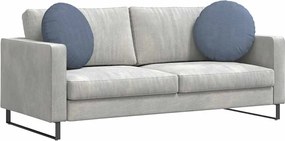 vidaXL Μαξιλάρια καθισμάτων 2 pcs Μπλε Ø50 x 19 εκ