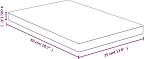 vidaXL Σανίδα Κοπής 135x50x4 εκ. από Μπαμπού