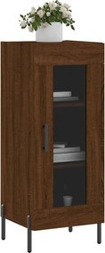 vidaXL Ντουλάπι Καφέ Δρυς 34,5 x 34 x 90 εκ. Επεξεργασμένο Ξύλο
