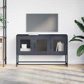 ντουλάπι τηλεόρασης vidaXL Ανθρακί 100,5x39x60,5 cm